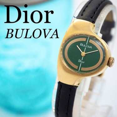 BULOVA × Dior ブローバ ディオール GP レディース 7219 BULOVA ブローバ ×ディオール Dior カウレザー ベルト
