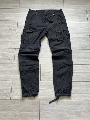 パンツ Armani Jeans 00s gimmick pants cargo ARMANI JEANS ADJUSTABLE BONDAGE CARGO PANTS | Barhaine Archive