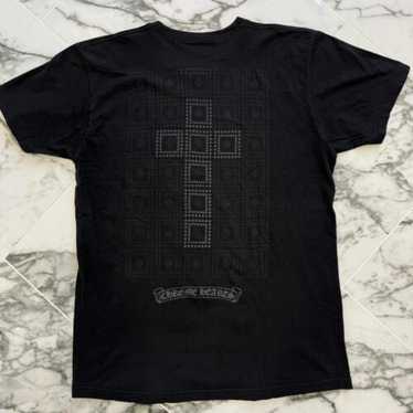 Chrome Heartsダガージップcroptop tee ブラックビンテージ Chrome Hearts CHROME HEARTS CROPTOP 