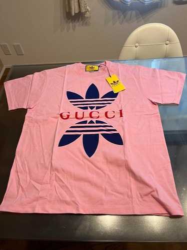 美品GUCCI Adidas ピンク Tシャツ レディース S 美品GUCCI Adidas ピンク Tシャツ レディース S - メルカリ