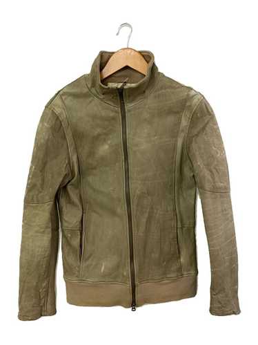 Shamaシャマ　シングルレザージャケット　ヌバック　　ベージュ　サイズ42 Shamaシャマ シングルレザージャケット ヌバック ベージュ