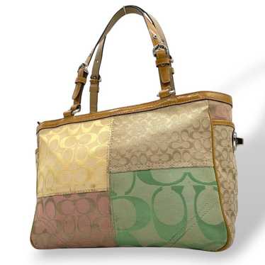 Coach patchwork one shoulder - Gem