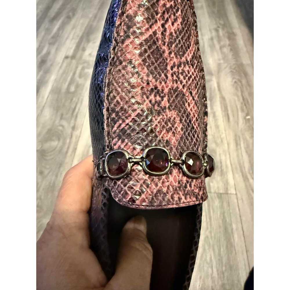 Stuart Weitzman Python mules & clogs - image 2