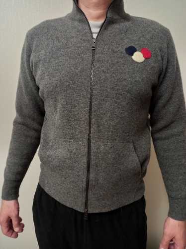 MONCLER MAGLIONE TRICOT CARDIGAN グレー M Moncler maglione tricot cardigan - Gem