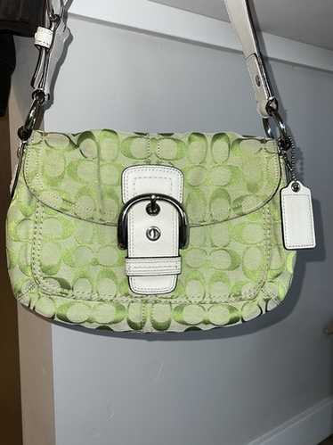 Coach soho green leather - Gem