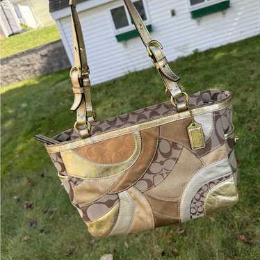 バッグ COACH Patchwork Tote Bag Vintage Y2K s-l400.jpg