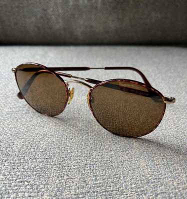 最高級 GIORGIOARMANI ビンテージ ラウンドサングラス ゴールド 最高級 GIORGIOARMANI ビンテージ ラウンドサングラス ゴールド