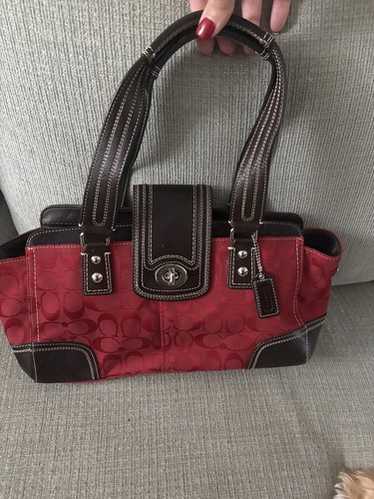 Coach y2k red signature - Gem