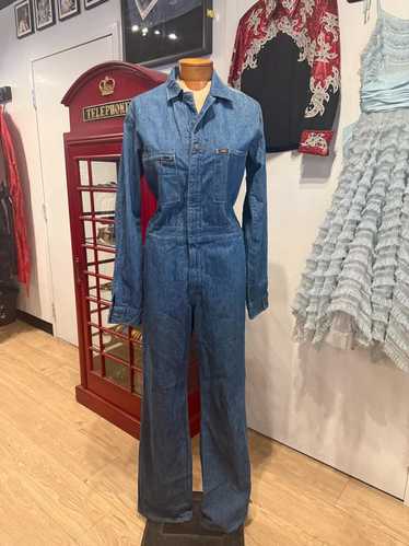 【完売品！】Lee MILITARY DENIM OVER ALLS Lee Coverall Men's Reproduction of Union-All Long Sleeve