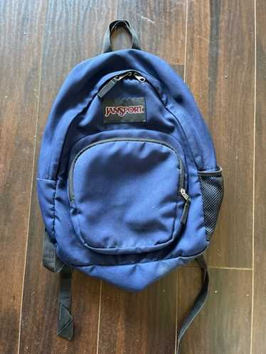 y2k 00s old jansport one shoulder bag 青系 Jansport backpack y2k - Gem