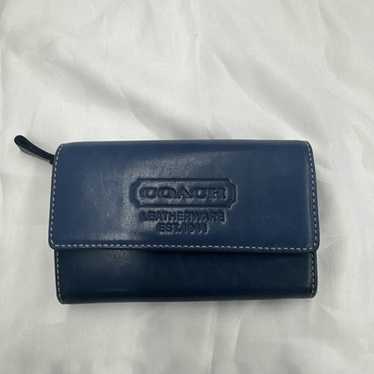 Coach vintage wallet blue - Gem