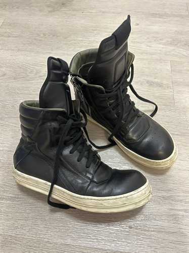 Rick Owens Geobasket Black / Milk 43サイズ Geobasket in Black/Milk – SVRN