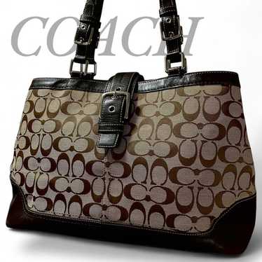 バッグ Coach Soho Hand Bag Signature lic COACH The Coach Originals Soho Signature Jacquard Buckled