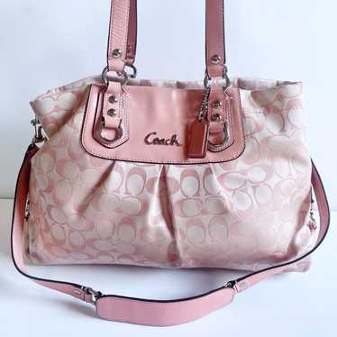 バッグ Coach Ashley Signature Pink Shoulder s-l400.jpg