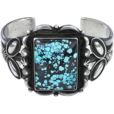 Navajo Randall Joe Tom ターコイズ インレイ バングル Navajo Randall Joe Tom ターコイズ インレイ バングル Navajo