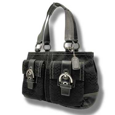 バッグ Coach Flap Soho black Signature Shoulder Discovering the Coach Soho Buckle Flap Bag | TikTok