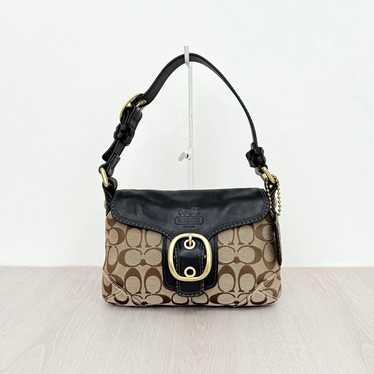 バッグ coach signature Flap Soho bag Bleeker Coach Bleecker Legacy Soho Buckle Signature Flap Shoulder