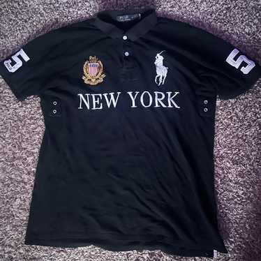 トップス polo ralph lauren new york black s size Polo Ralph Lauren New York Shirt (S) – Taka Vintage