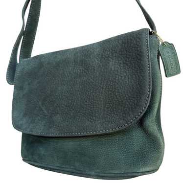 バッグ OLD COACH nubuck leather shoulder bag Vintage COACH Old Coach Shoulder Bag 4949 Nubuck Leather