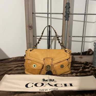 バッグ COACH 65th Anniversary Legacy hand bag Vintage Coach Legacy 65th Anniversary Satchel Handbag - Etsy