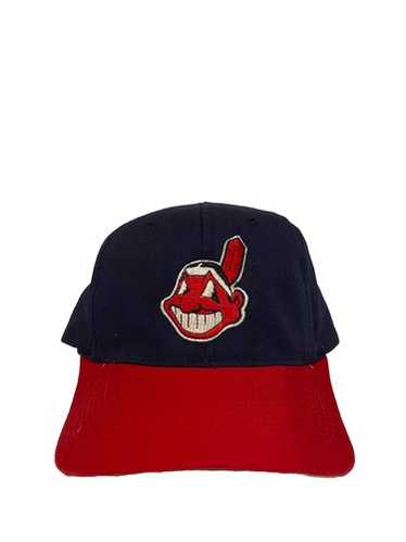 帽子 80s CLEVELAND INDIANS CAP Cleveland Indians Hat Old Logo 90s Brew Pearsons Fitted Cap