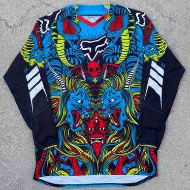 90.s FOX RACING メッシュジャージー　リバーシブル Fox racing jersey style - Gem