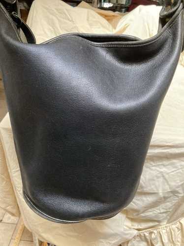 vintage coach old Duffle Bag バケツ 黒 vintage coach old BLACK バケツ型 DUFFLE BAG