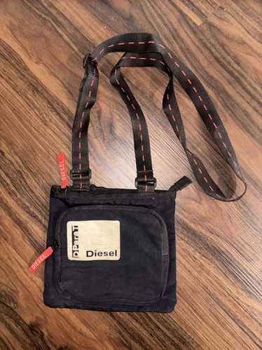 DIESEL バック archive 90s diesel decoration Diesel Spare Parts Vintage rare style Crossbody Bag Heavy