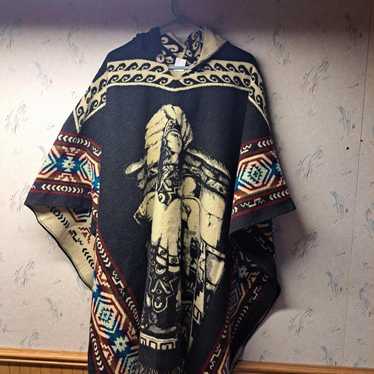 Native american poncho with - Gem