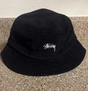 90s old stussy nylon ￼bucket hat black 90s old stussy nylon ￼bucket hat black Stussy × Vintage