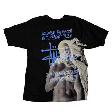 スケートボード Venus Long T-shirt Old Stussy Vintage Stussy Designs Venus Tee T-Shirt Rare Yellow