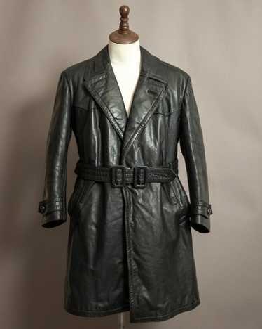 Vintage german leather trench - Gem