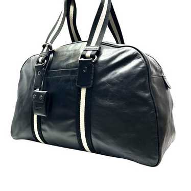 バッグ Vintage Bally leather Boston bag black Vintage Bally Black Leather Mini Boston Bag - Shop Folklore