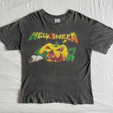 90s helloween バンドTシャツ　ヴィンテージ Vintage 90's Helloween T-shirt Heavy Metal Hard Rock Band