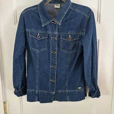 Rainforest Cafe デニムジャケット Rainforest Cafe | Cha Cha Patch | Adult Denim Jacket - FINAL