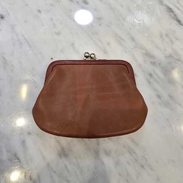 小物 Old Coach kiss lock coin purse Leather Coach kiss lock coin - Gem