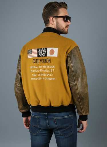 ジャケット・アウター 80s 90s CHEVIGNON Padded Varsity Jacket 80s 90s CHEVIGNON Padded Varsity Jacket