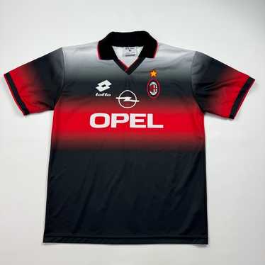 Lotto AC MILAN ゲームシャツ 1993/94 AC Milan Home Shirt Lotto Champions League (M