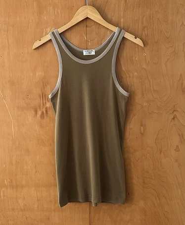 トップス HELMUT LANG VISCOSE KNITTED TOP 2005 SS Helmut Lang Bubble Cotton Knit Tank | Saks Fifth Avenue