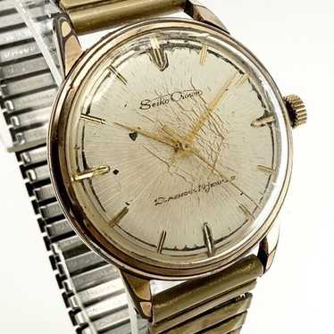 ✨SEIKO✨セイコー✨SEIKOCROWN✨19JEWELS✨腕時計✨ Seiko Crown 19 Jewels Overhaul Manual Winding Mens Watch