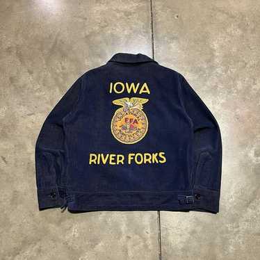 80's-　ffaジャケット　38 103 Unisex National FFA Lot 103 Farmers Jacket 1980's size M ~ L
