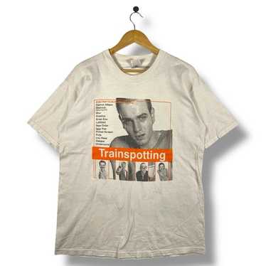 90s POSE UK “Trainspotter couture” tee Rare* Vintage 90s Trainspotting T-shirt - BIDSTITCH