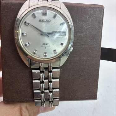 SEIKOＬＭ 25JEWELS Seiko 5 Railway black Dial Automatic Original mens Watch