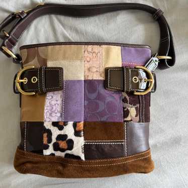 バッグ Coach Patchwork One Shoulder Bag Coach patchwork one shoulder - Gem