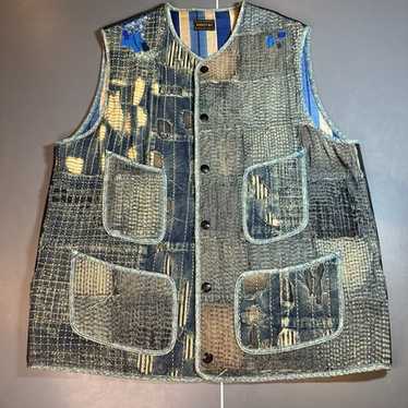KAPITAL デニムベスト　VEST size1 KAPITAL デニムベスト VEST size1 Kapital boro vest - Gem