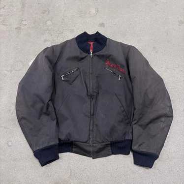 ジャケット・アウター Vintage reversible Souvenir Jacket 50s 1950s Reversible Embroidery Acetate Yokosuka Souvenir Jacket