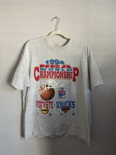 1994 NBAファイナル Rockets vs Knicks Tシャツ Vintage 90s New York Knicks Vs Houston Rockets 1994 NBA