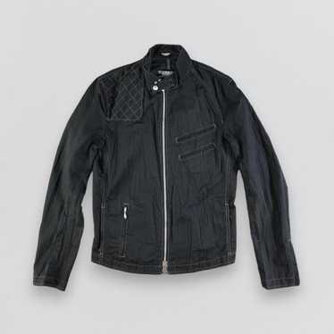 ジャケット・アウター Tornado Mart jacket y2k black M Tornado Mart Leather Patchwork & Fur Jacket – Paroxa