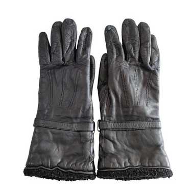 未使用✨ワイズ　ヨウジヤマモト 手袋　羊革　ブラック　レディース Yohji yamamoto leather gloves - Gem