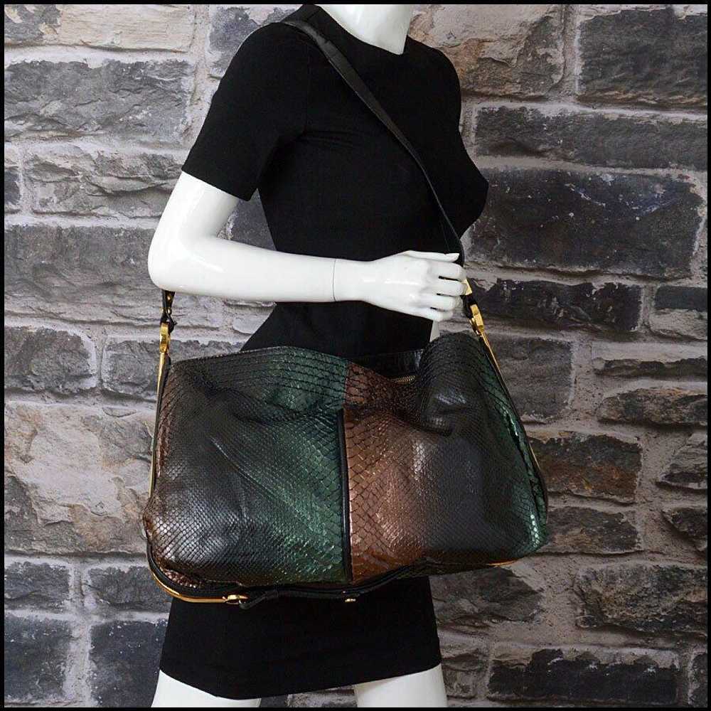 Jimmy Choo Python handbag - image 6